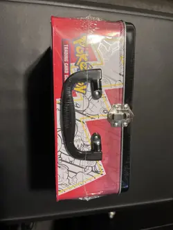 Pokemon 25th Anniversary Celebrations Treasure Chest Lunchbox Tin Factory SEALED - Image 3