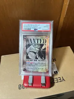 One Piece Marshall D. Teach Wanted Alternative Art 2024 Op09 #093 - Image 1