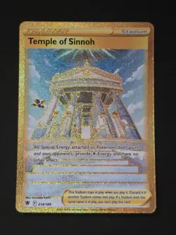 Pokemon TCG Temple of Sinnoh Sword & Shield Mfg-Astral Radiance 214/189 Holo... - Image 2