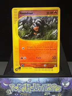Pokemon Card Houndour 86/147 Aquapolis Set Reverse Holo WOTC Near Mint - Image 1