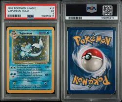 Vaporeon Holo PSA 5 🔥 1999 Jungle - Image 3