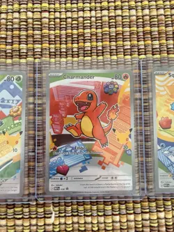 Pokemon First Partner Illustration Kanto Bulbasaur Charmander Squirtle 37 38 39 - Image 3