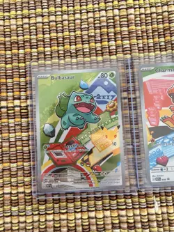 Pokemon First Partner Illustration Kanto Bulbasaur Charmander Squirtle 37 38 39 - Image 4