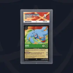 Disney Lorcana The First Chapter - Genie On the Job - 75/204 - SR Ace 9 - Image 1