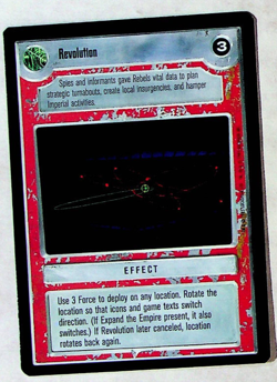 Revolution CCG Card - Star Wars Premier Set - Decipher - 1995 - Image 1