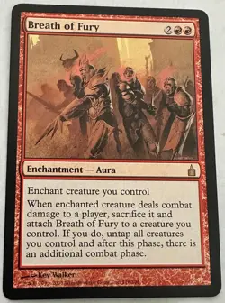 Breath of Fury - Ravnica: City of Guilds MTG Magic - Image 2