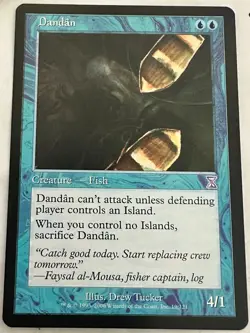 * * 1x Dandan x1 * * Time Spiral Shifted MTG NM Near Mint or Close - Image 1