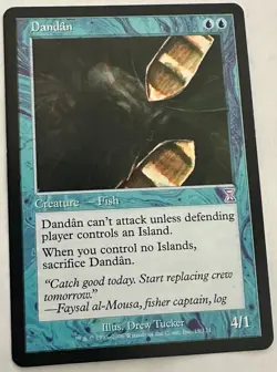 * * 1x Dandan x1 * * Time Spiral Shifted MTG NM Near Mint or Close - Image 2