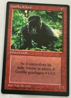 Gorilla di Kird ITALIAN Kird Ape Black Border | MTG Magic The Gathering - Image 3