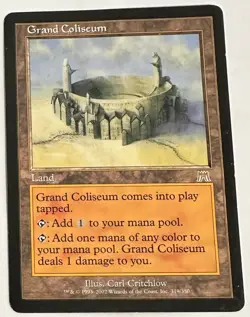 Grand Coliseum Onslaught MTG Rare Land Magic the Gathering - Image 2