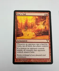 War's Toll - 77/180 (Dissension) - Rare - Image 1