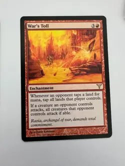 War's Toll - 77/180 (Dissension) - Rare - Image 2