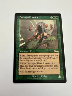 MtG Magic - Deranged Hermit (Urza's Legacy, 1999) - Image 1