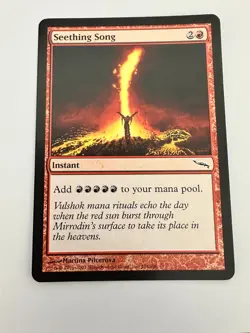 Magic The Gathering Mirrodin Seething Song #104/306 MTG TCG CCG - Image 1