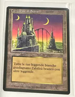 Cathedral of Serra Legends NM Land Uncommon MAGIC MTG Italian - Image 1