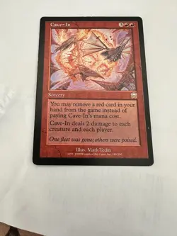 MTG Cave-In Mercadian Masques Magic The Gathering - Image 4