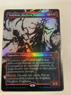 Solphim, Mayhem Dominus (Showcase) Phyrexia: All Will Be One Foil - Image 1