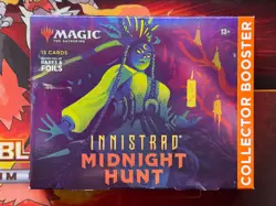 Innistrad Midnight Hunt Collector Booster Omega Pack - Magic The Gathering - Image 1