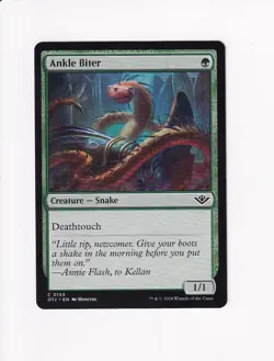 MAGIC THE GATHERING MTG OUTLAWS OF THUNDER JUNCTION ANKLE BITER (#3) - Image 1