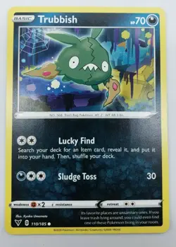 Pokemon - Trubbish 110/185 Vivid Voltage Common - NM/M - Image 1
