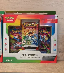 Pokemon TCG First Partner Illustration Collection Series 1 - Sealed X2 Bundle - Image 3