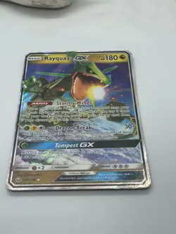 Rayquaza GX 109/168 Holo GX Rare Celestial Storm Pokemon Holo - Image 3