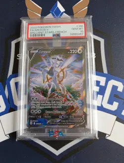 PSA 10 FR ! Pokemon Arceus V 166/172 EB09 Stars Etincelantes Neuf FR alternative - Image 1