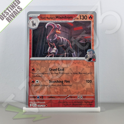 Pokemon TCG Card - Team Rocket's Houndoom 38/182 Reverse Holo | Destined Rivals - Image 1