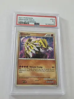 2011 Pokemon Groudon Holo Foil Call of Legends SL4 PSA 5 Fresh Grade - Image 1