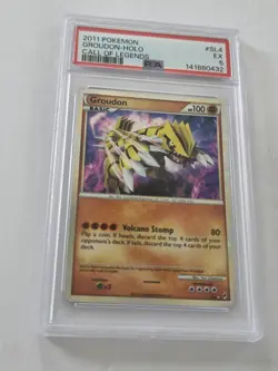 2011 Pokemon Groudon Holo Foil Call of Legends SL4 PSA 5 Fresh Grade - Image 3