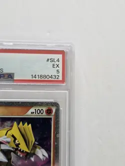 2011 Pokemon Groudon Holo Foil Call of Legends SL4 PSA 5 Fresh Grade - Image 5