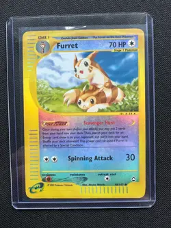 Pokemon AQUAPOLIS - #48/147 Furret - Reverse Holo - ENG - LP - Image 1