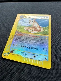 Pokemon AQUAPOLIS - #48/147 Furret - Reverse Holo - ENG - LP - Image 5