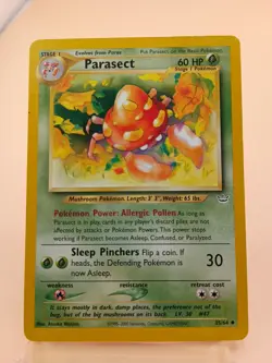 Parasect 35/64 Unlimited - Pokemon Neo Revelation - MP - Image 1