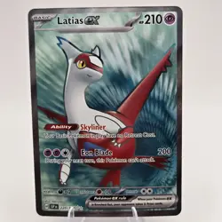 Latias ex 220/191 Ultra Rare Surging Sparks Pokemon - Image 1