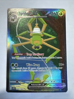 Pokemon TCG SV01: Scarlet & Violet Base Set #243/198 Spidops ex🔥 - Image 1