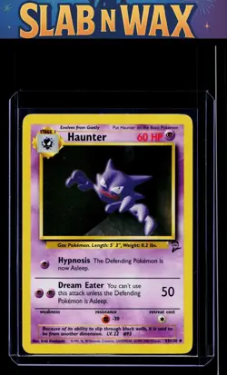 Pokemon tcg Base Set 2 Haunter #043/130 - Image 1