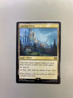 MTG: FINAL FANTASY - Starting Town - Regular NM condition #2 - Image 1