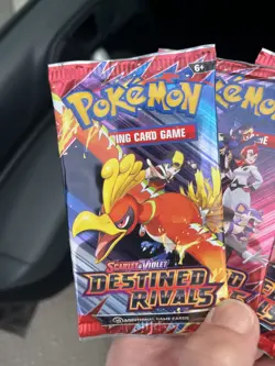 Pokemon TCG Destined Rivals Booster Pack Sealed FAST SHIP - Image 5