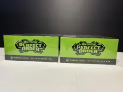 TWO Pokemon TCG Perfect Order Pokemon Center Elite Trainer Box ETB SEALED - Image 5