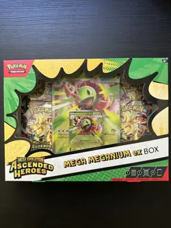 Sealed Pokemon: Mega Evolution Ascended Heroes Mega Meganium Ex Box - UK - Image 1