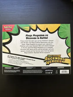 Sealed Pokemon: Mega Evolution Ascended Heroes Mega Meganium Ex Box - UK - Image 3