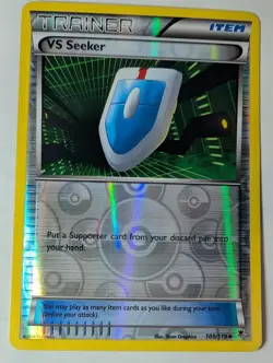VS Seeker 109/119 Trainer XY Phantom Forces - Pokemon Foil Holo Nice! - Image 1