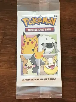 Pokemon TCG Celebrations 25th Anniversary General Mills Cereal Booster Pack NICE - Image 1