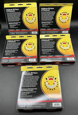 Pokemon Day 2026 Collection 5 Box Case Brand New Factory Sealed (Lot of 5) - Image 4