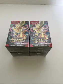 Lot Of 4 - Pokemon Ascended Heroes Booster Bundles Sealed! 24 Packs Total! 🔥 - Image 1