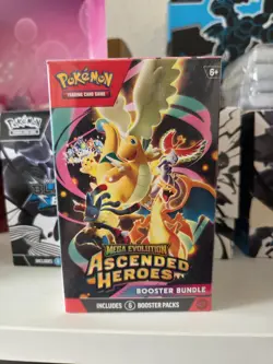 4x Pokemon TCG: Mega Evolution Ascended Heroes Booster Bundle (6 Booster Packs) - Image 2
