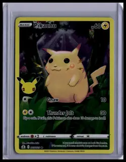 2021 Pokemon Celebrations Pikachu #005/025 - Image 1