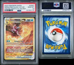 Pokemon Origin Forme Palkia VSTAR Secret GG67/GG70 Crown Zenith GEM MINT PSA 10 - Image 3
