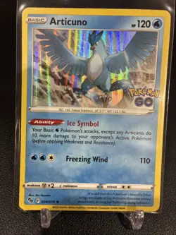 Articuno 024/078 Pokemon GO Holo - Image 1